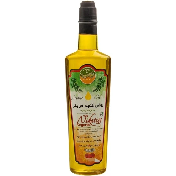 روغن کنجد سنتی با روش پرس سرد و طعم طبیعی